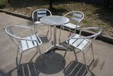 特价铝合金桌椅组合 休闲阳台庭院花园家具 五件套 户外咖啡椅