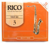 美国RICO（传统系列）黄盒 橙盒 次中音萨克斯哨片3号 12片装