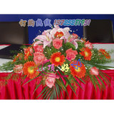 广州鲜花预定广州花店 会议桌花 签到台花 前台用花 商务用花DF37