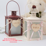 婚庆婚礼创意喜糖盒子 烛台 小灯笼铁盒 个性喜品创意  婚庆用品