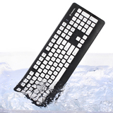 【可浸泡】T800防水有线键盘 复古打字机超薄巧克力 土豪金键盘