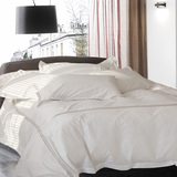 康尔馨 五星级酒店总统房80S纯棉贡缎床上用品简约四件套床单被套