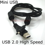 日立三星东芝联想WD移动硬盘双磁环屏蔽Mio原装MINI USB2.0数据线