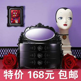 包邮 G12安娜苏魔幻精灵复古收纳盒 蔷薇花梦幻彩妆宝化妆柜2kg