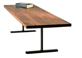 美式出口老松木工作台 宜家实木做旧书桌复古办公电脑桌 简约餐桌