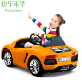 兰博基尼双驱儿童可坐四轮电动车男孩男童女童玩具2-3-4-5-6-7岁