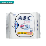 【屈臣氏】ABC日用超极薄棉柔表层卫生巾18片