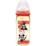 【日本代购】迪士尼米老鼠小蜜蜂贝亲pigeon母乳耐热奶瓶240ml