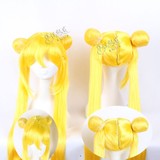 COS假发 美少女战士Sailor Moon月野兔 水冰月 柠檬黄 动漫假发