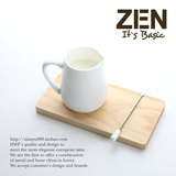 【ZEN】style唐山骨质瓷奶杯 奶缸 奶壶 咖啡配件 纯白正品 欧式