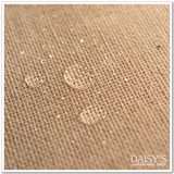 菊家 布料 面料 防水麻袋布 天然纯黄麻布 覆膜粗麻布