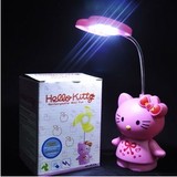 包邮卡通充电小熊LED小台灯kt猫护眼学习夜灯创意可爱卧室床头灯