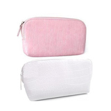 玫琳凯美白化妆包手拿包小包随身包收纳包粉色白色迷你套装包正品