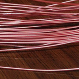 古河镀银线外径0.65MM粉红色耳机线材带屏蔽特氟龙外皮DIY首选