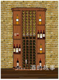 商用超市商超家用葡萄酒展示架 实木创意宜家红酒架 酒架 SJ003
