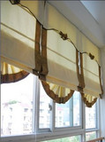 北京窗帘布艺.罗马帘。扇形罗马帘上门定制，免费安装。