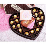 进口费列罗德芙巧克力心形礼盒装M4情人节生日礼物礼品送女友