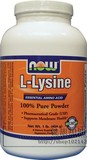 新货特价！美国NOW FOODS L-赖氨酸粉L-Lysine 猫安粉