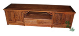 缅甸花梨木电视柜 组合电视柜 现代中式红木家具 床头柜