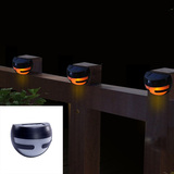 新款 2LED太阳能篱笆灯 宫廷风格 半圆型欧式户外装饰壁灯
