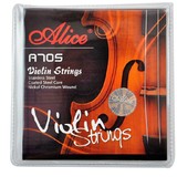 正品  爱丽丝Alice A705小提琴弦 进口高级镀铬合金丝 套弦4根