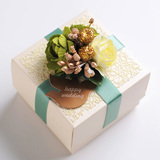 特价欧式韩式田园西式婚礼 小号方形纸盒礼盒喜盒礼物盒 喜糖盒子