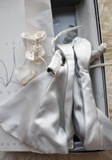 FR FASHION ROYALTY古董复古娃娃黑白古装衣服服装配件套装带盒子
