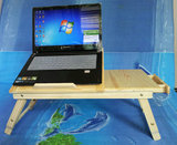 寝室神器学生桌懒人桌实木床上桌 家用电脑桌折叠笔记本电脑包邮