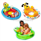 儿童座圈 游泳座宝宝游泳圈婴幼儿戏水必备救生圈动物造型漂浮圈