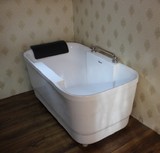 压克力/亚克力双层浴缸保温彩色独立浴缸高雅1.3米-1.7米宽70高60