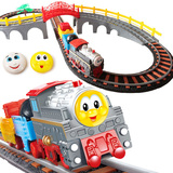 立昕托马斯火车套装 男孩轨道车儿童玩具电动赛车 小火车汽车组合