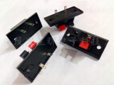 原厂直销 红黑蝴蝶夹 WP2-3外接线夹音响插座 两位音响老化测试夹