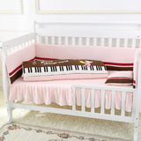 新生儿韩版九件套 婴儿床床品龙之涵婴儿床上用品全棉大套件