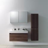 出口欧洲卫浴柜 洗手盆柜 现代简约风格 卫生间极简风格组合