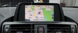 宝马1系116I118I120I原车屏加装GPS导航模块凯立德倒车可视轨迹