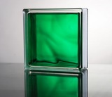 晶华牌玻璃砖隔断墙，1980绿色内彩云雾纹，玄关，优惠热销中