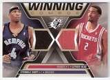 NBA 球星卡 06-07 Spx Stromile Swift & Lutherr Head 双球衣卡
