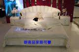 中国十大品牌 斯可馨 软床6793 皮艺床  精品家居