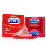 杜蕾斯避孕套 超薄3只装 超柔安全套 成人情趣计生夫妻性生活用品