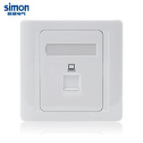 SIMON西蒙插座面板西蒙55系列一位单电脑网线N55218S 特价正品