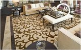 手工纯羊毛地毯定制定做加厚加密客厅地毯欧式满铺工程大地毯Y056