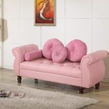特价创意床尾凳贵妃椅 卧室小沙发双人 贵妃躺椅沙发皮艺店铺沙发