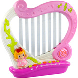 高盛魔法竖琴儿童音乐敲打琴电子琴玩具乐器女孩生日礼物3-6-8岁