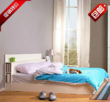 床双人床单人床高箱床板式组装床环保床便宜床特价包邮