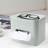 纳川塑料纸巾盒欧式抽纸盒创意家用餐巾盒车用纸巾抽卫生间厕纸盒