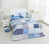 韩国代购纯棉被子床单棉被床垫冬被枕套床上用品床品四件套1.5m床