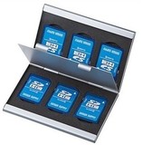 日本sanwa/山业 数码存储卡收纳盒闪存卡SD卡TF卡收纳包套卡袋
