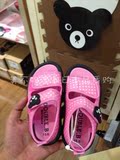 日本代购 EMS直邮 mikihouse新款double b黑熊系列 凉鞋沙滩鞋