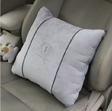 包邮高尔夫商务抱枕被子两用汽车靠垫被 全棉空调被 车上用品内饰