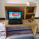 新品简约现代组装人造板学习桌床上书架现代写字书桌电脑桌